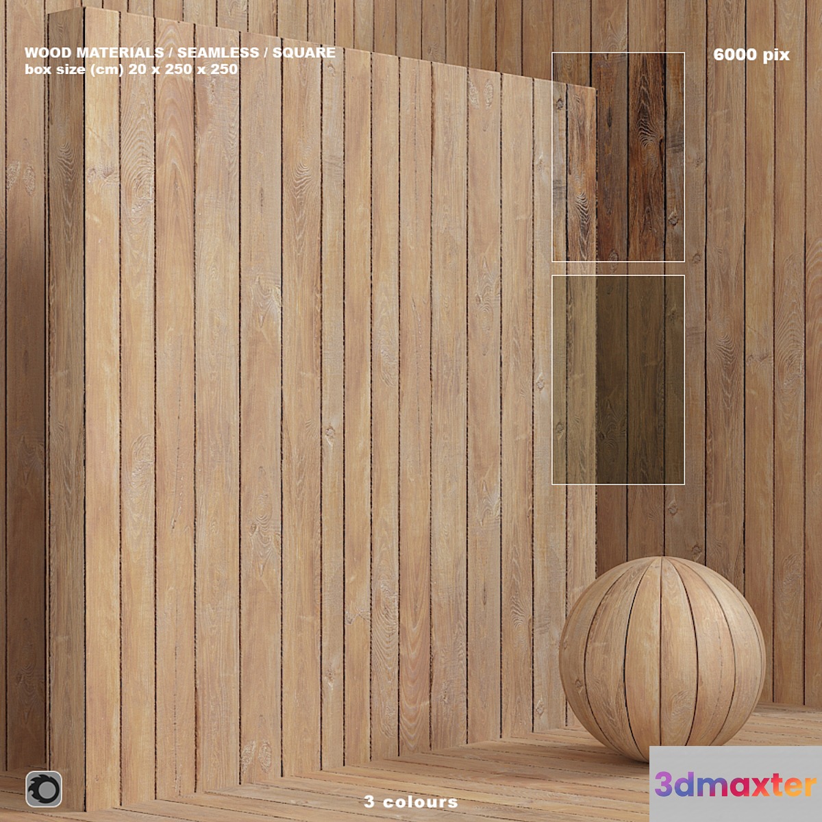 Wood _ plank material (seamless) - set 91 3D Max