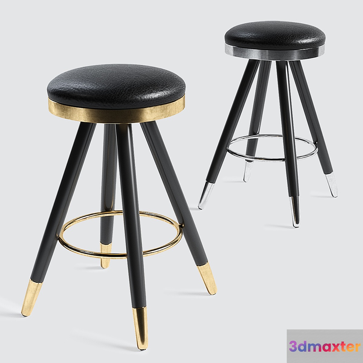 Herman Bar Stool _ Leather