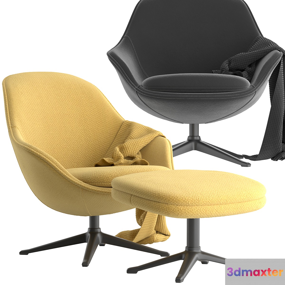 Boconcept-adelaide living chair 3D Max