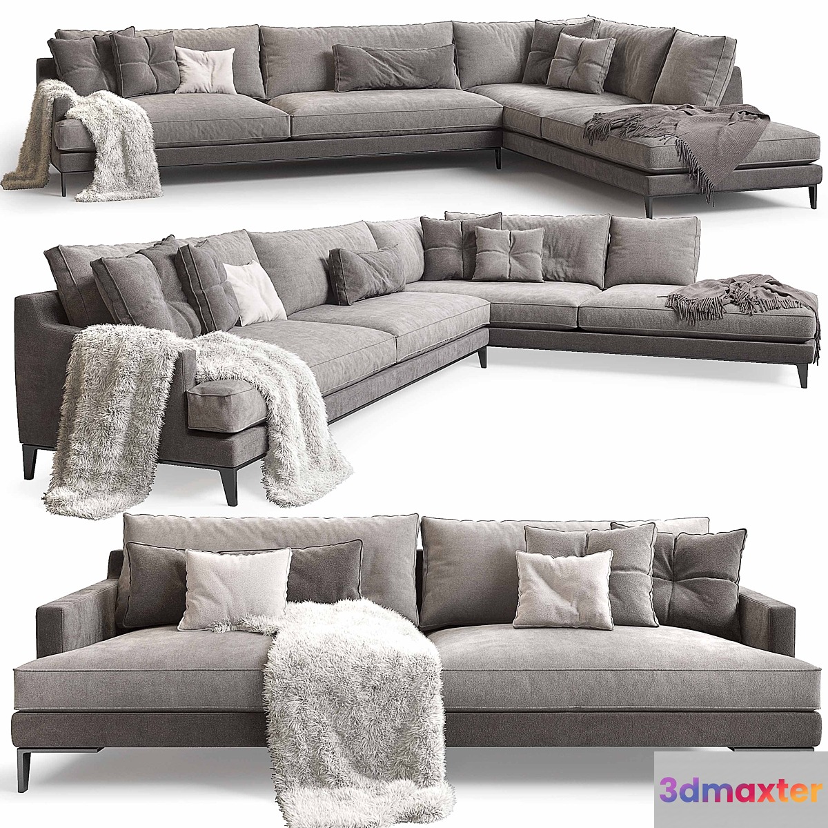 Poliform Bellport Sofa 03 3D Max