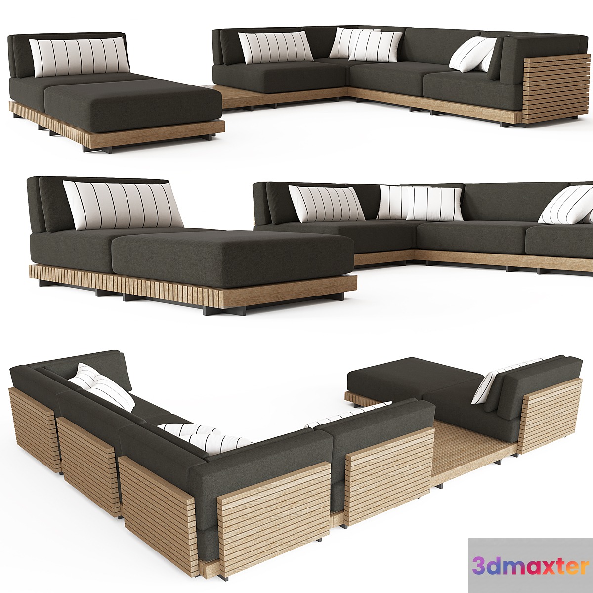 CAICOS SOFA 3D Max
