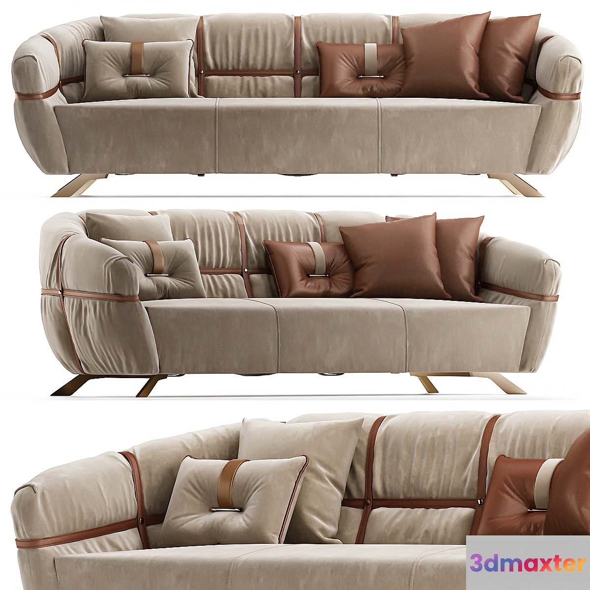 Crossover Sofa Gamma & Dandy - No.4