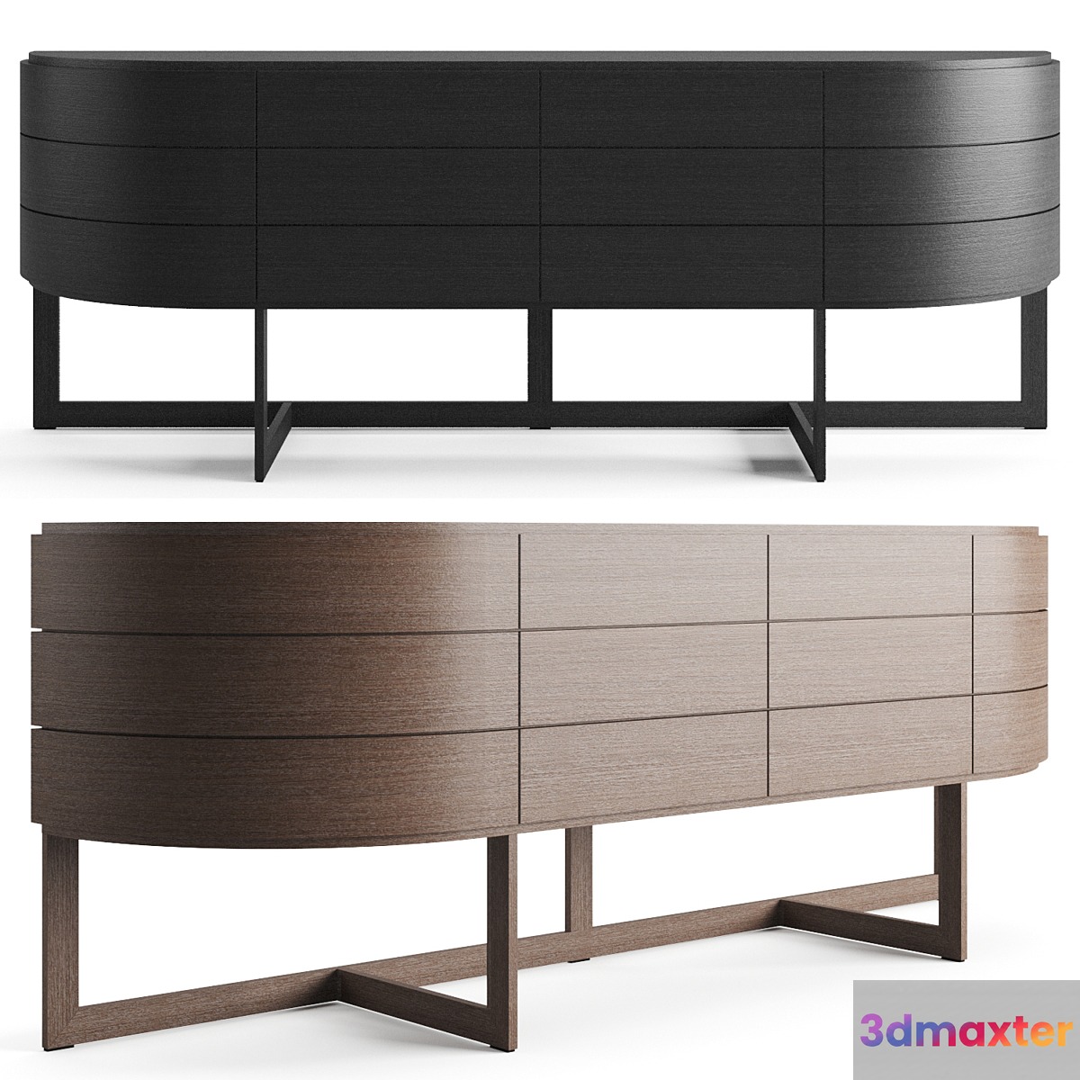 Potocco diva sideboard 3D Max