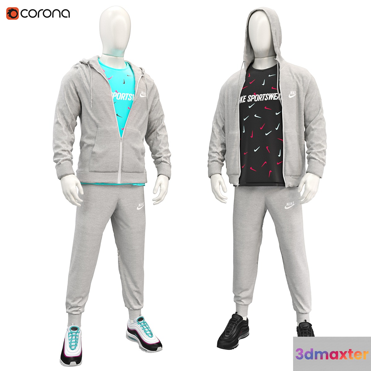 Dummy sports Nike 3D Max