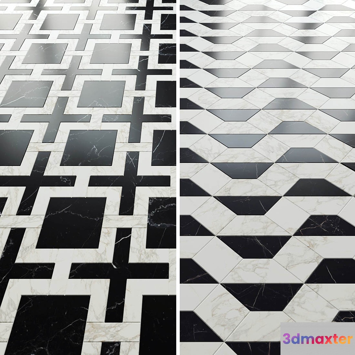 Marble Tiles from Madique Factory 3D Max