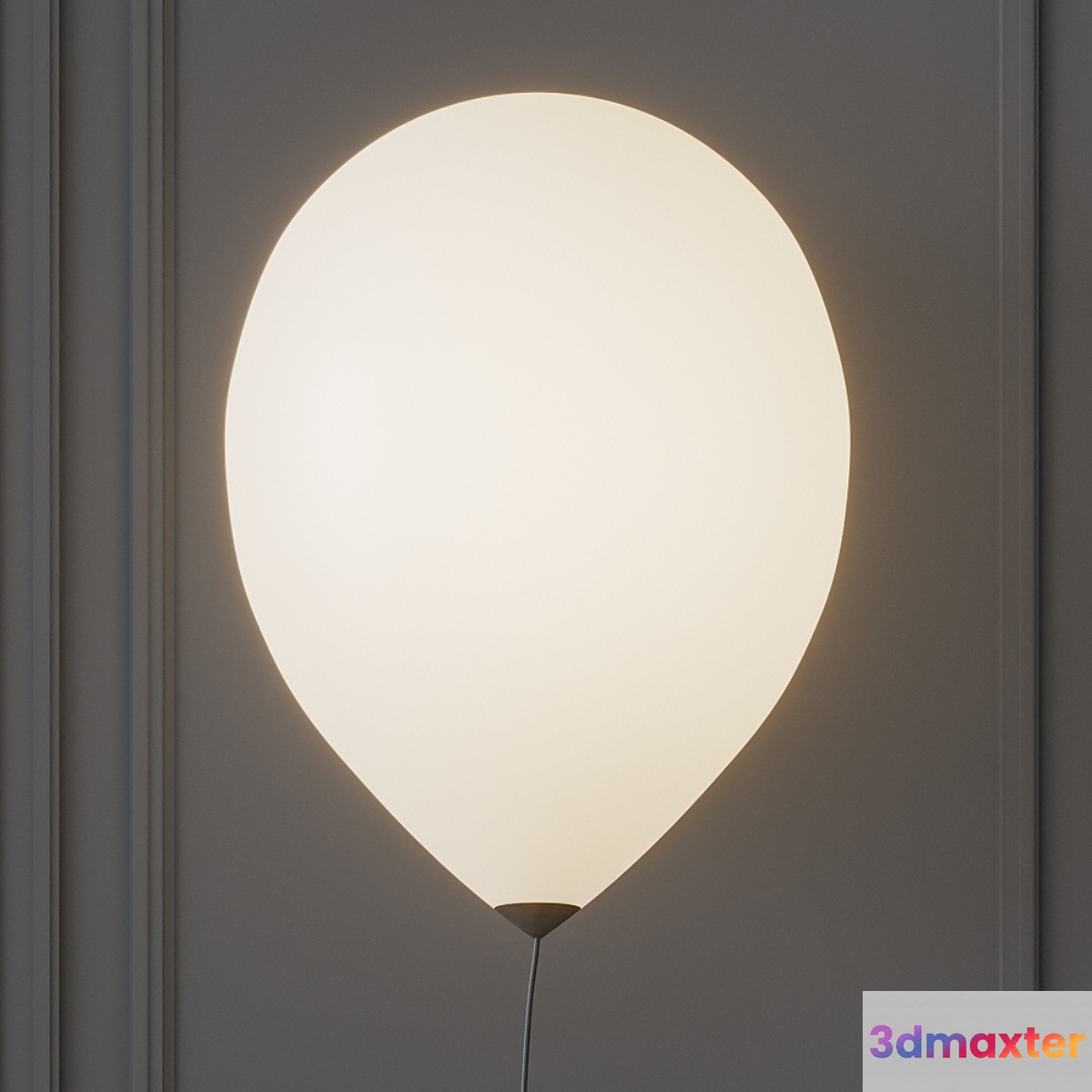 BALLOON Wall lamp By Estiluz 3D Max