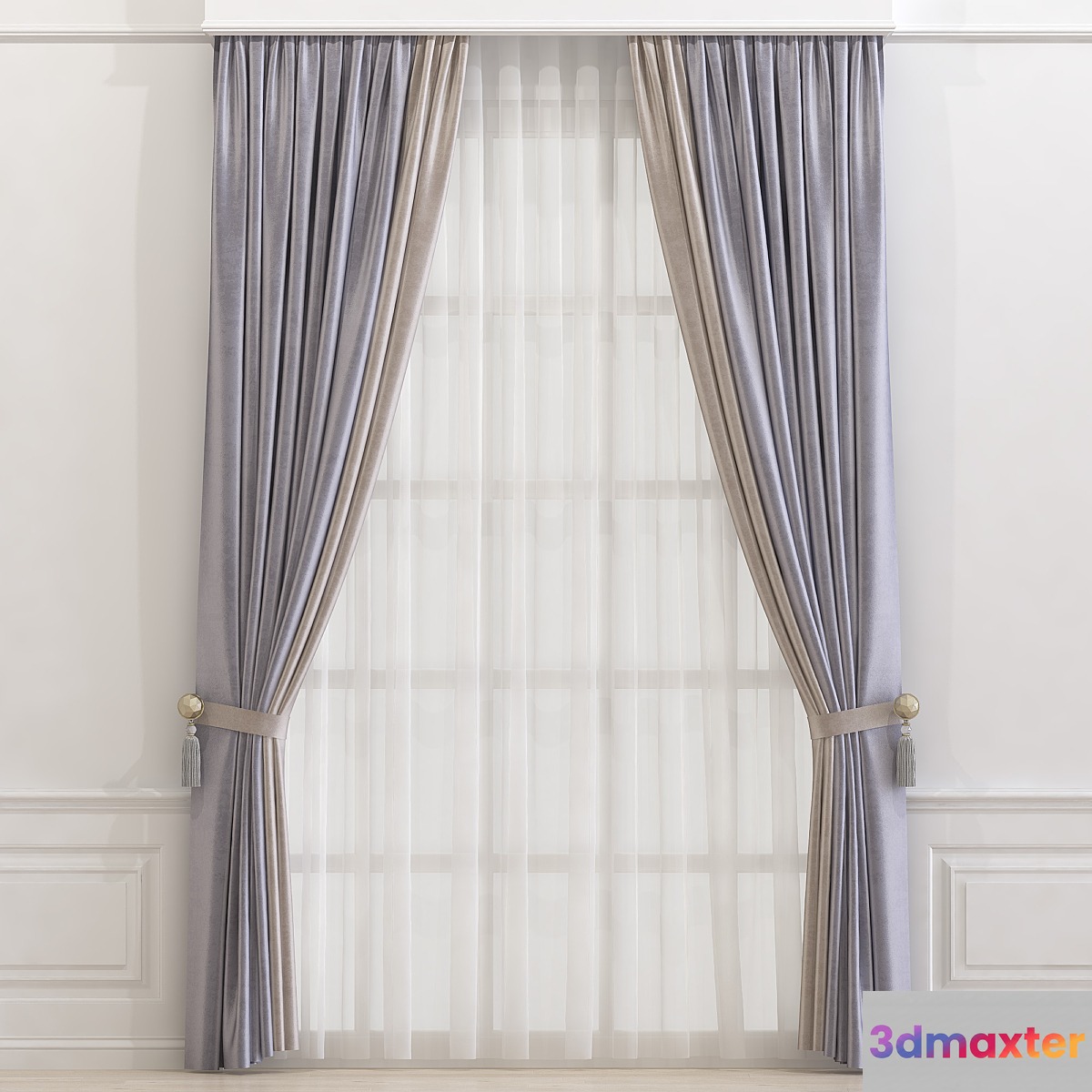 Curtain 626 3D Max