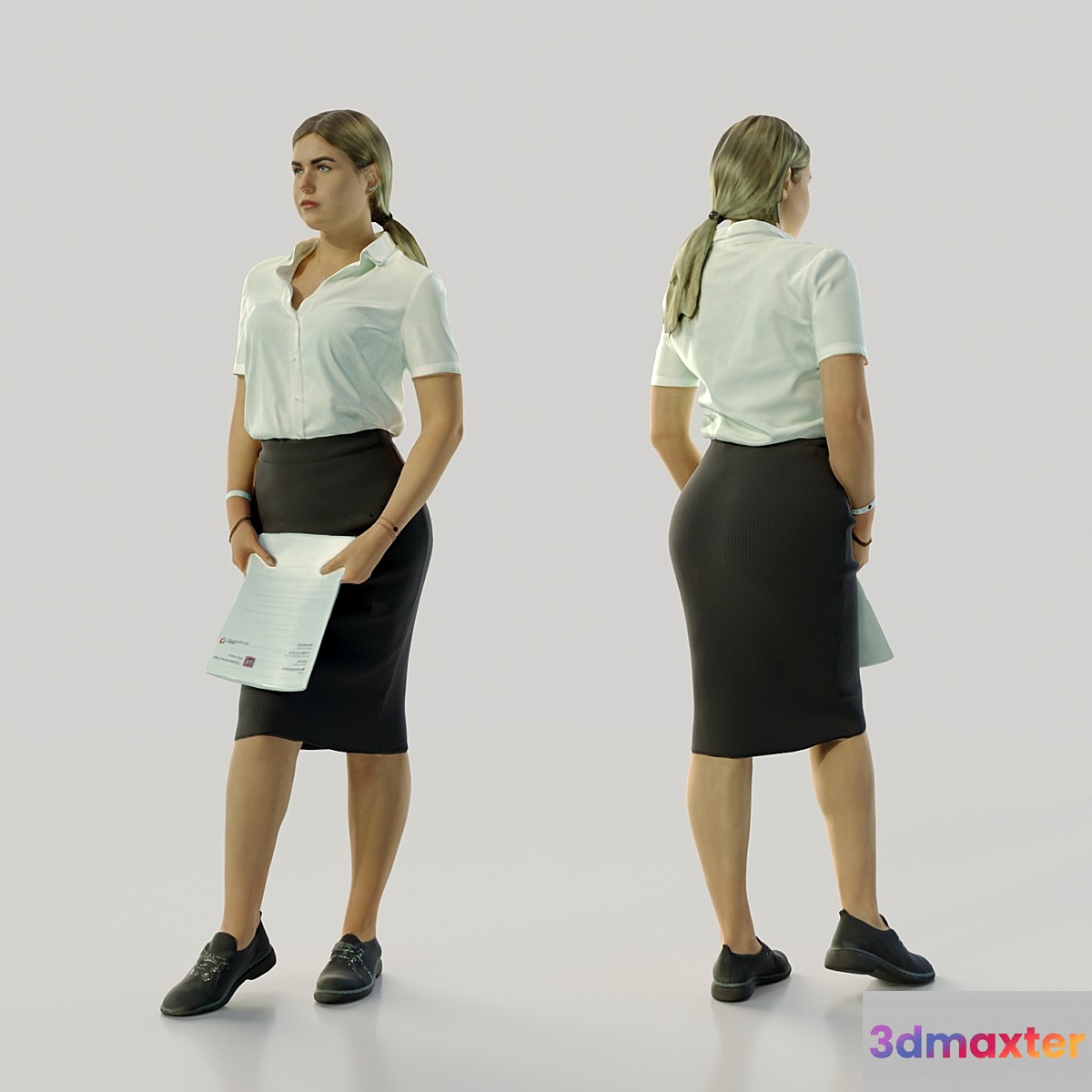 3d scan woman 11 3D Max