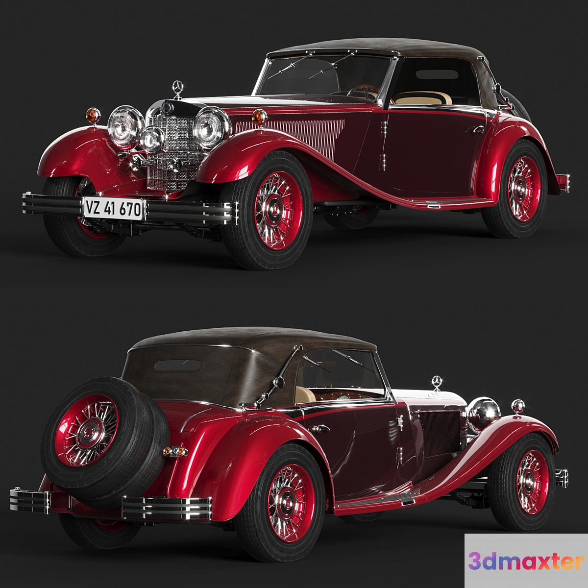 Mercedes Benz 380 Cabriolet - No.3