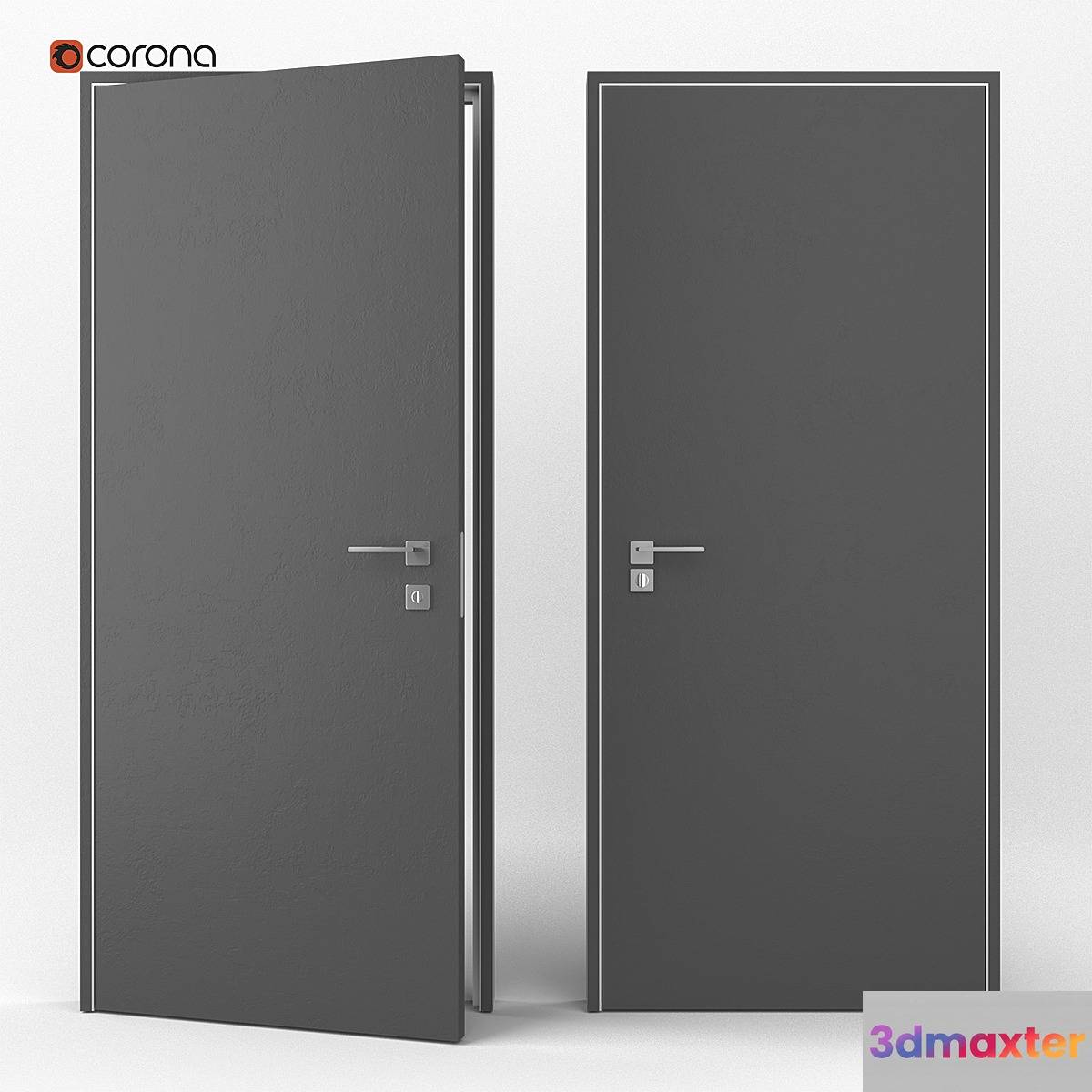 Flush-mounted interior door - No.3