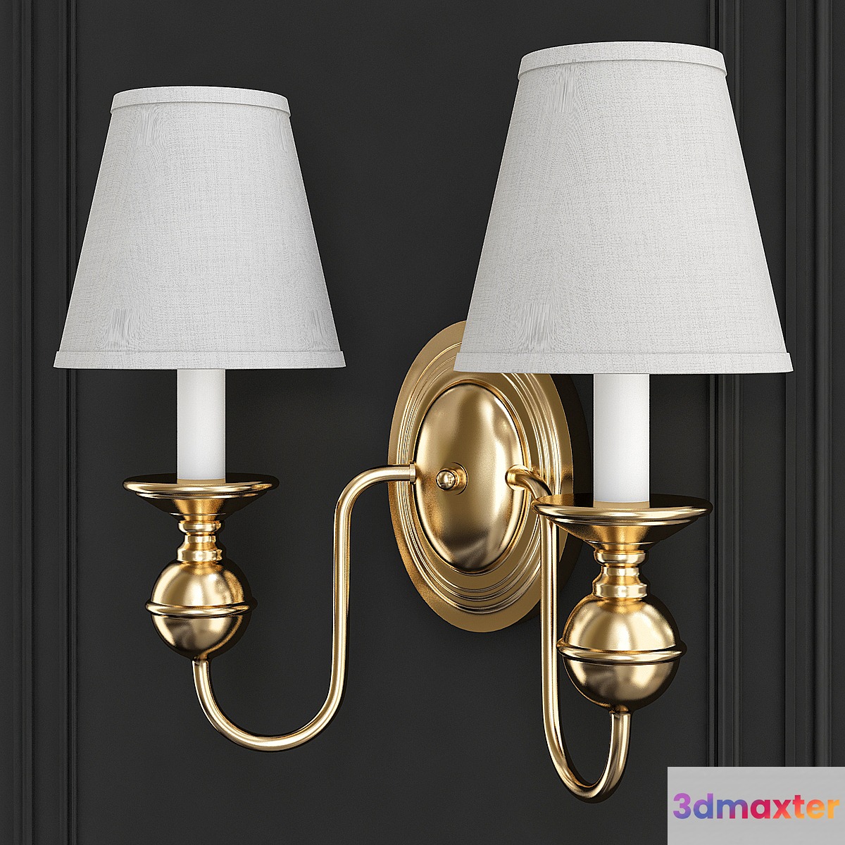 Brass Polished Wall Sconces Free Shipping - No.3