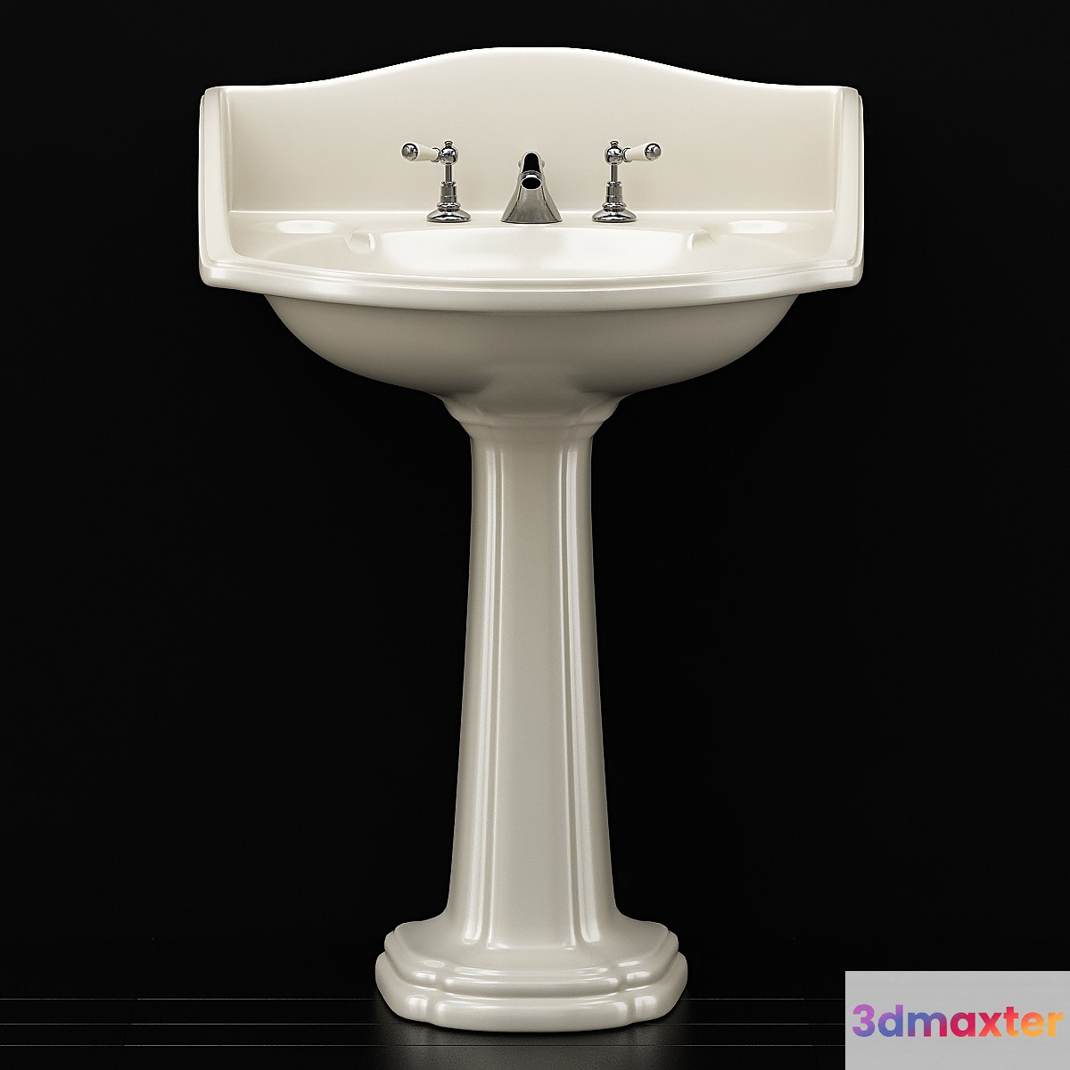 Devon & Devon OXFORD Pedestal washbasin 3D Max