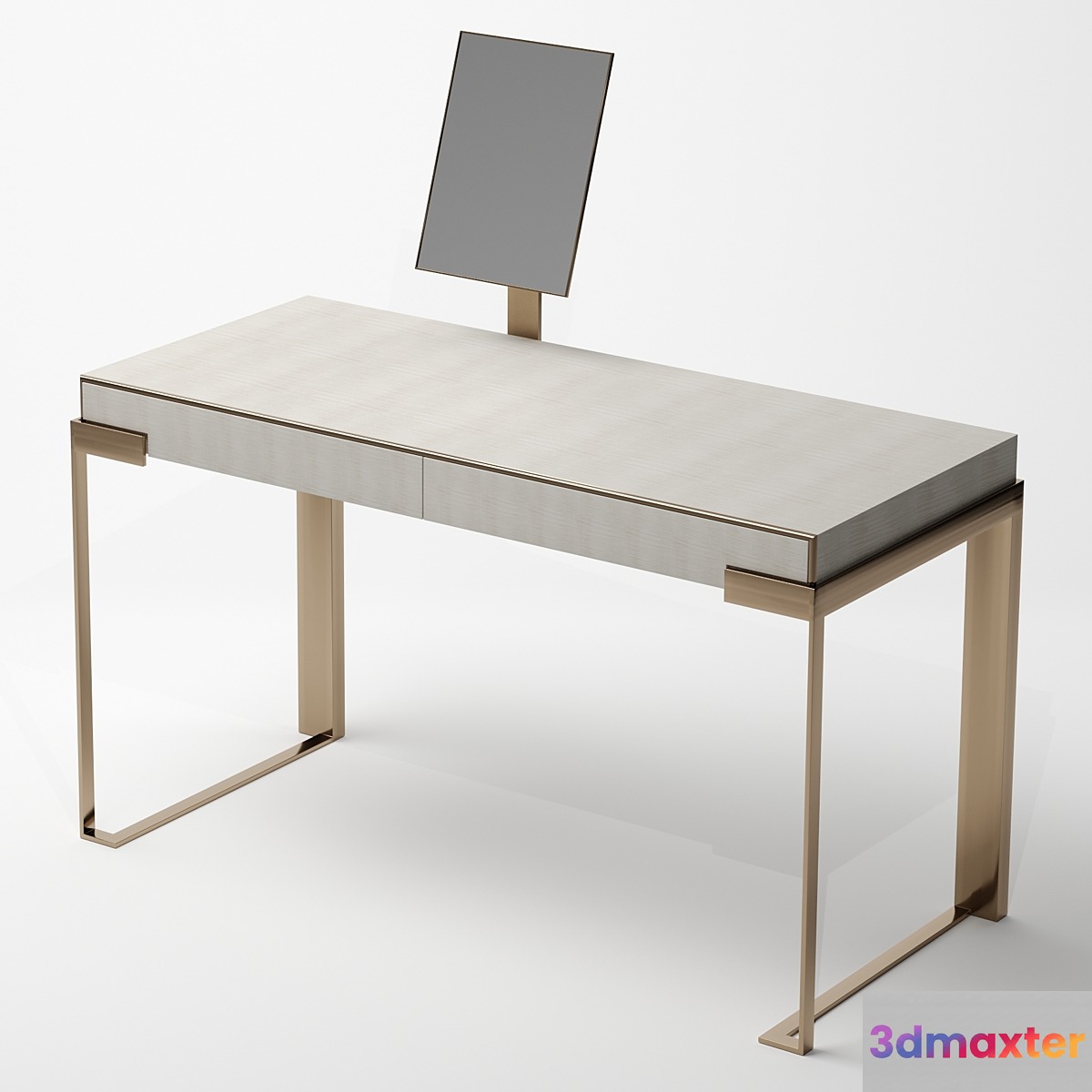 Fendi Aura Lady Desk (Stone Fiddleback Sycamore)