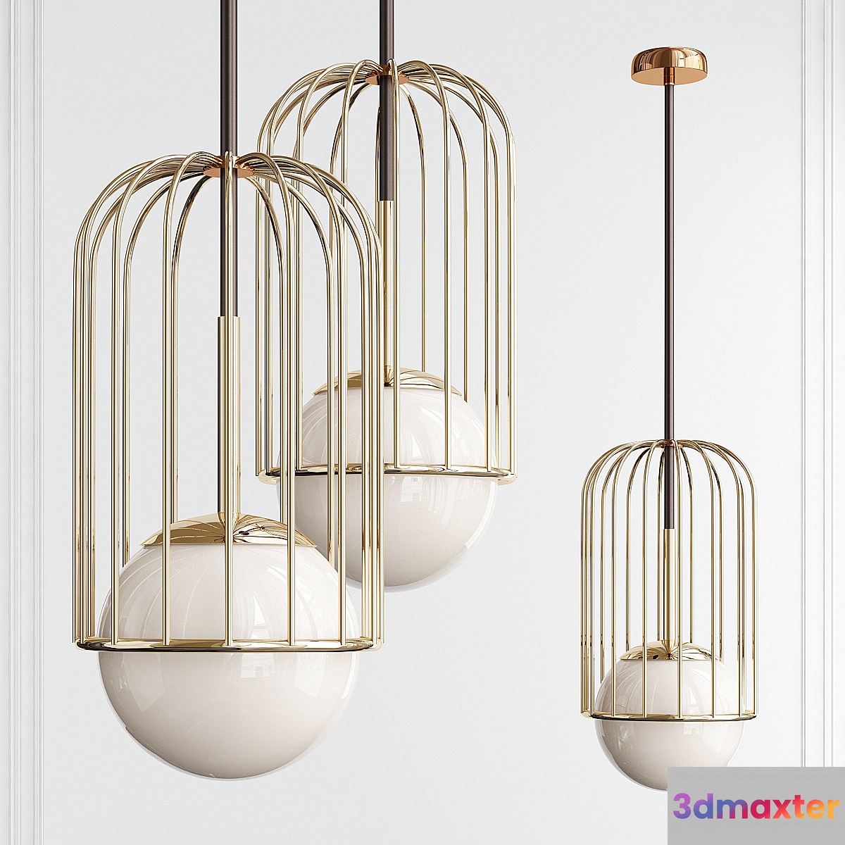 Pendant lamp telford 3D Max