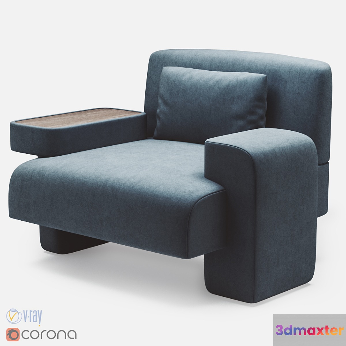 Studio Twentyseven Max armchair by Charles Kalpakian - No.2