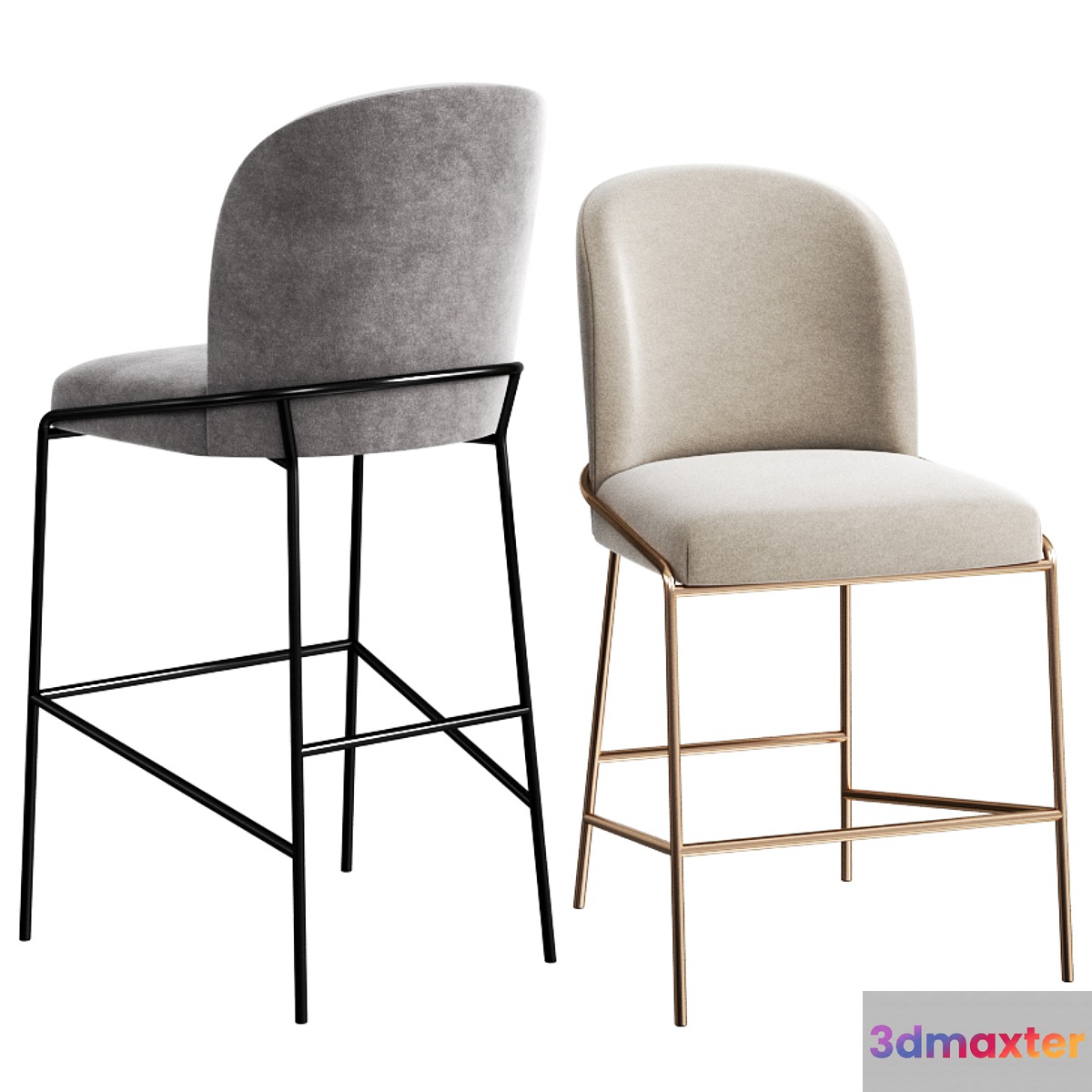 West Elm Astrud Counter & Bar Stool
