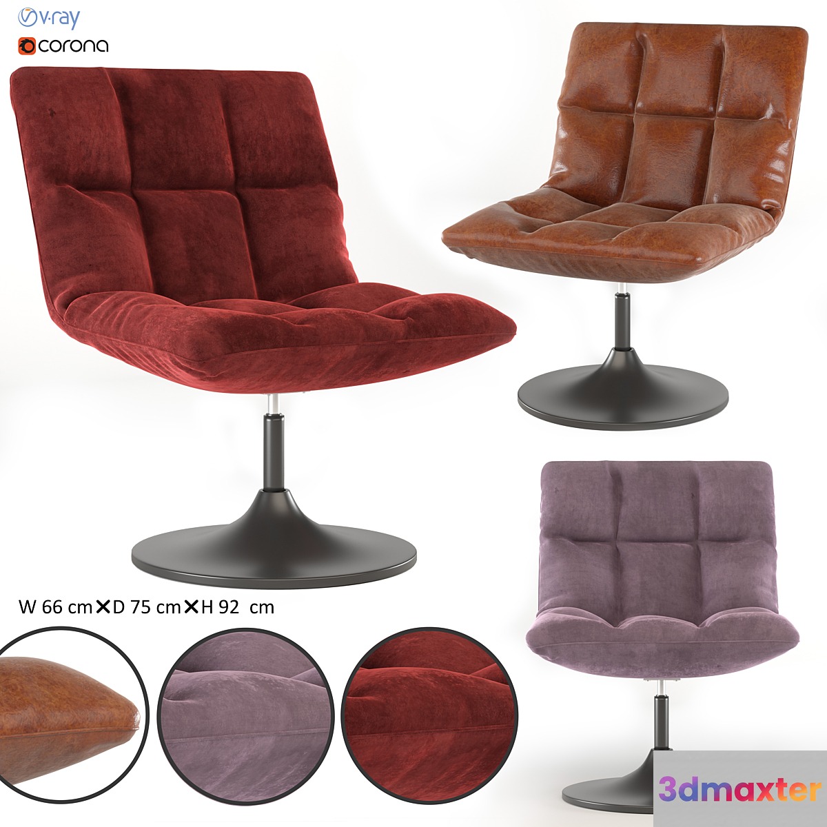 dutchbone-bar-lounge 3D Max