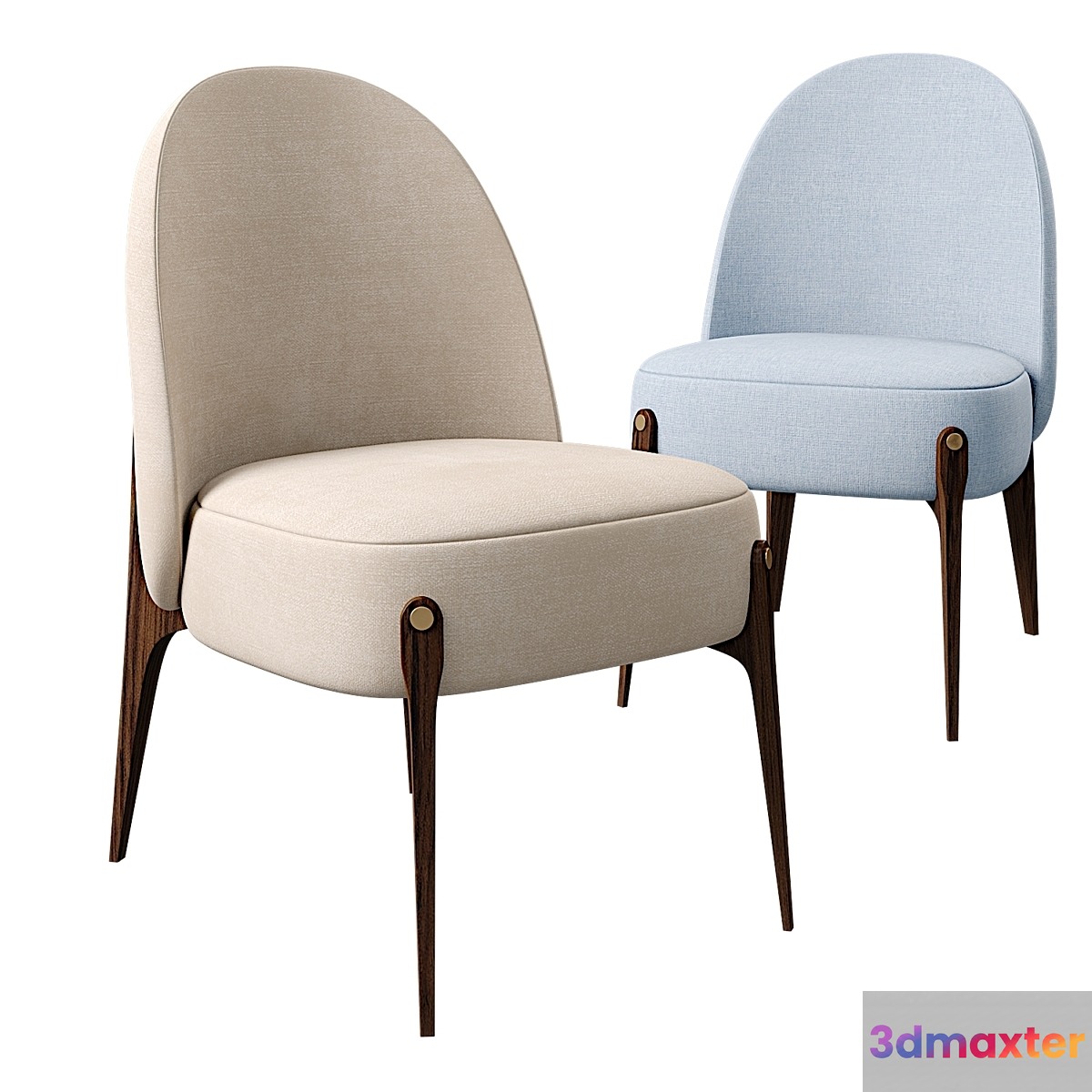 Ames dining chair 3D Max