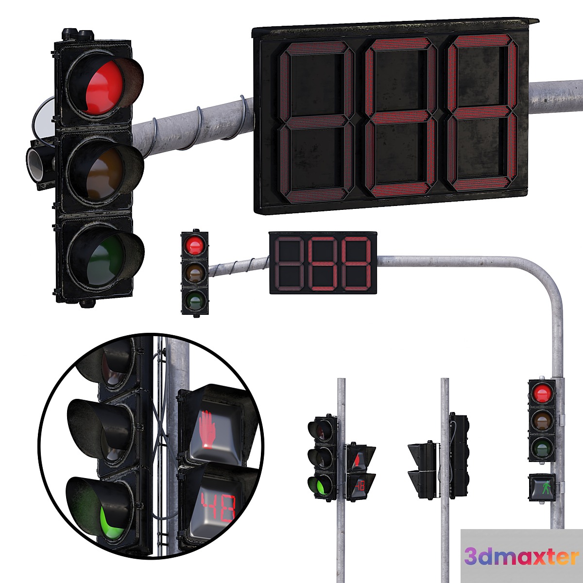 Street Props SET 08 3D Max