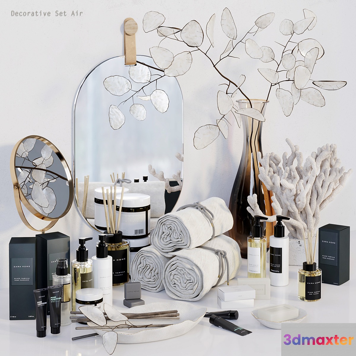 Decorative set _ Air 3D Max
