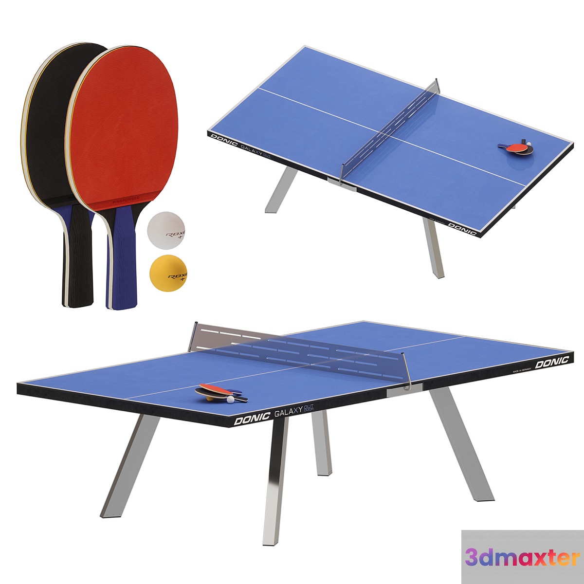 Street Ping Pong 3D Max