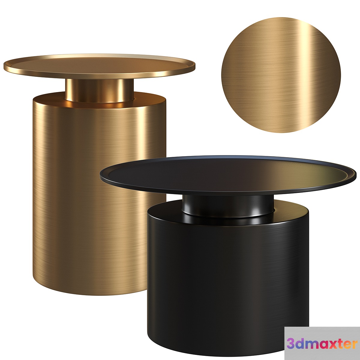 Coffee table Romatti Soluzione set 3D Max