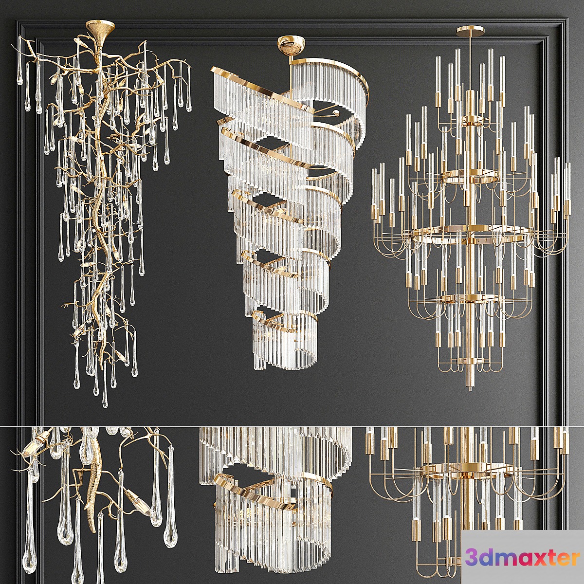 Big Chandeliers Collection - 3 type