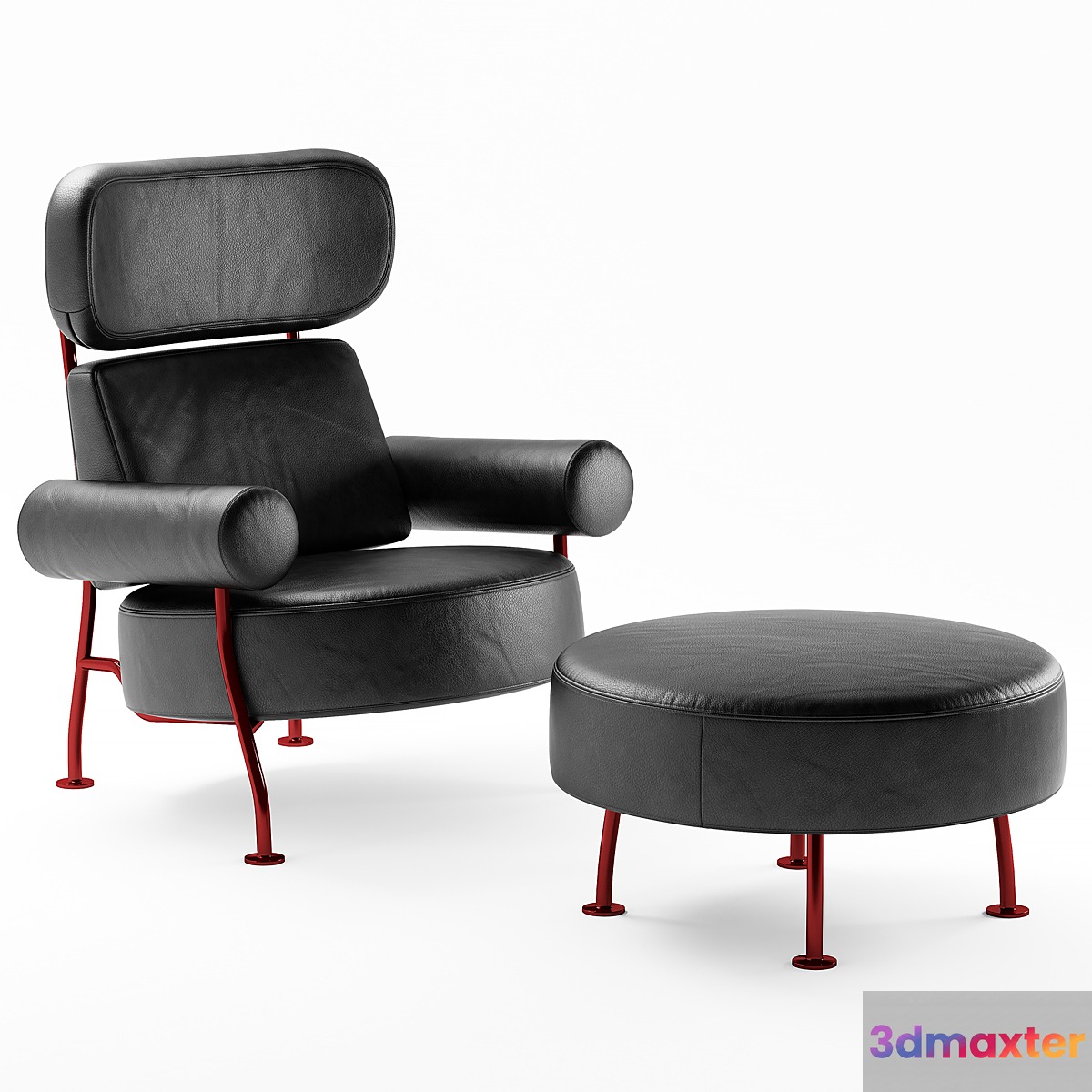 Ligne Roset Astair armchair and puff