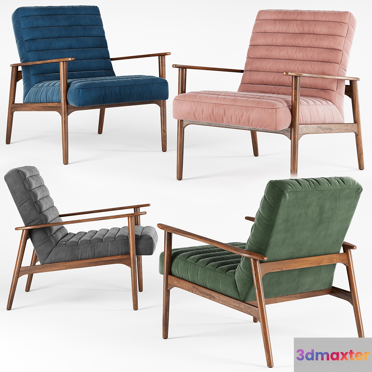 Article_Thetis Velvet Lounge Chair