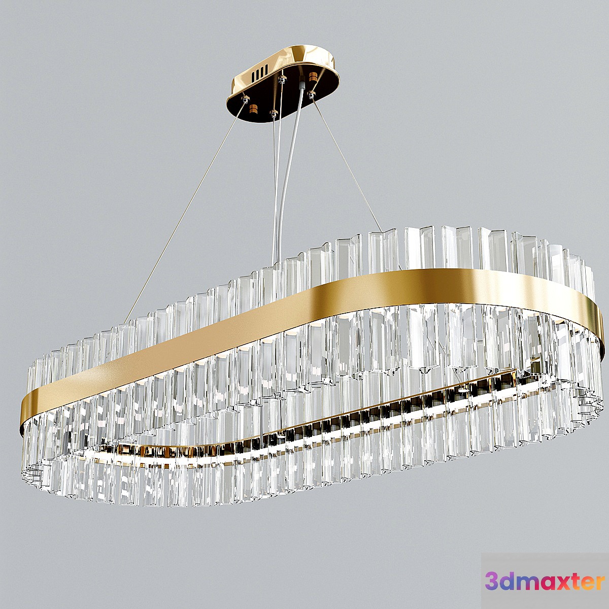 Pendant chandelier Cloyd 10612 3D Max