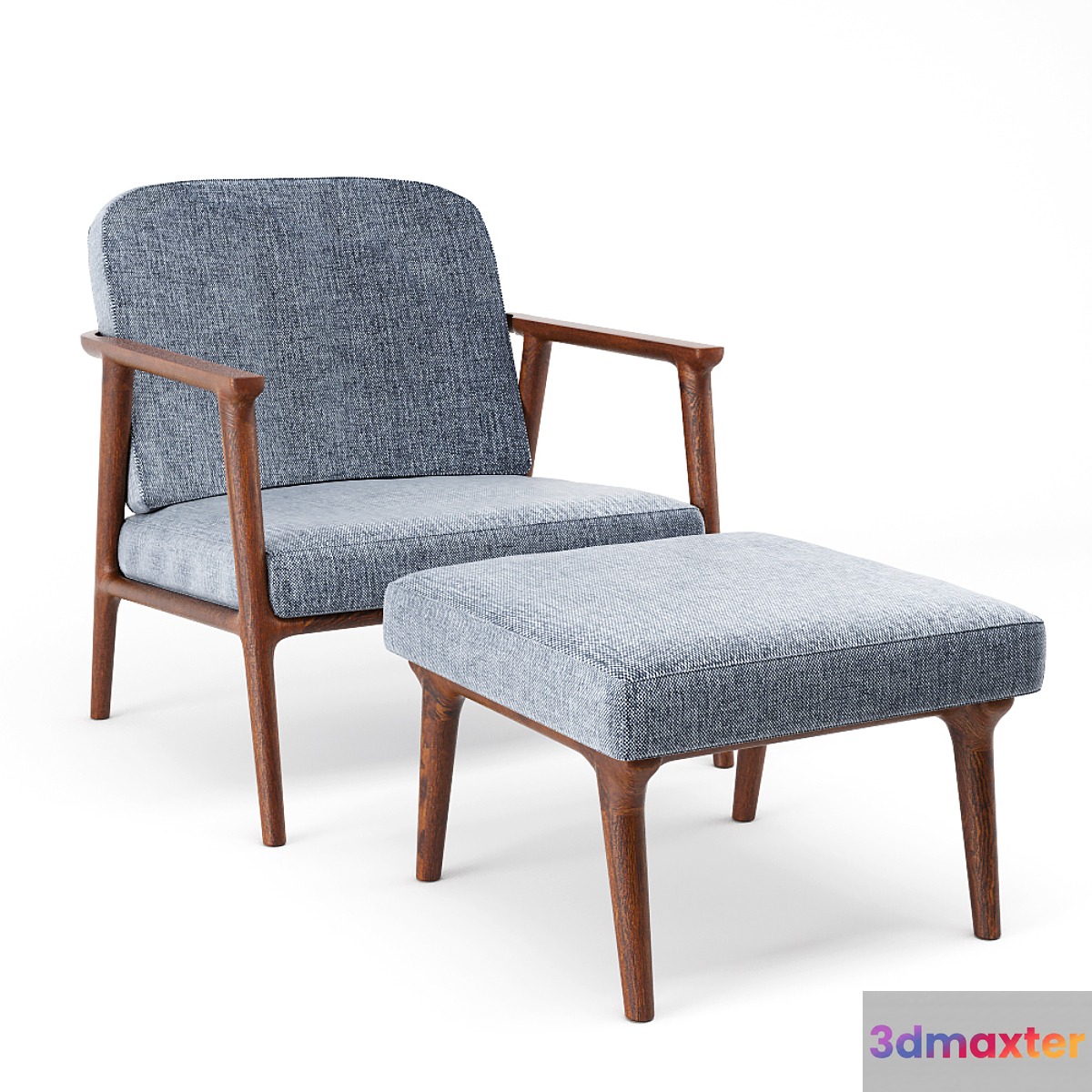 Zio Lounge Chair 3D Max