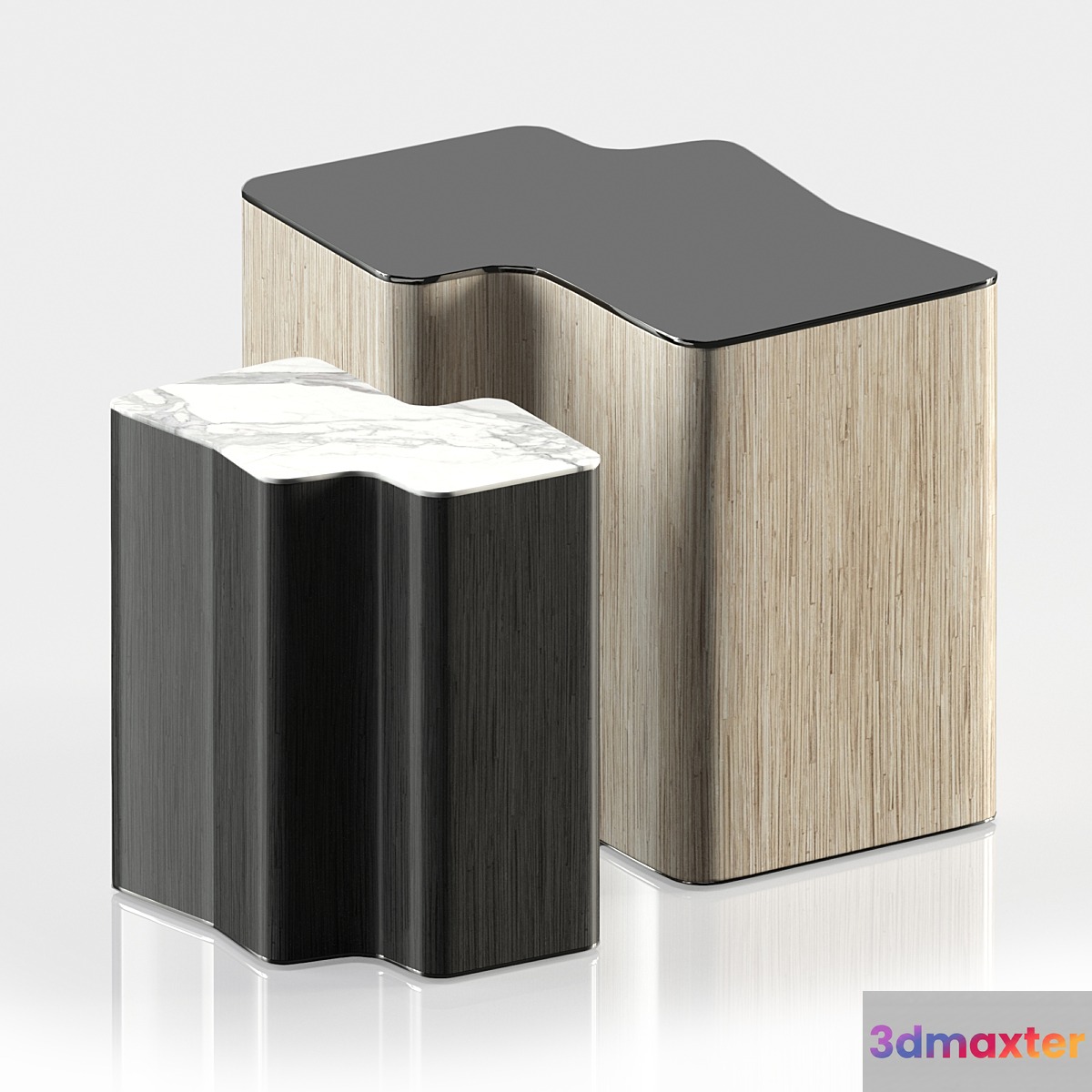 Minotti LOU coffee table 3D Max