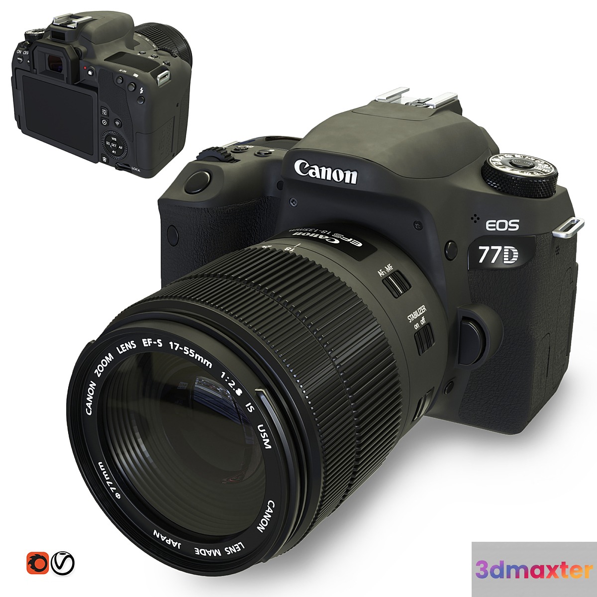 Canon EOS 77D SLR Camera