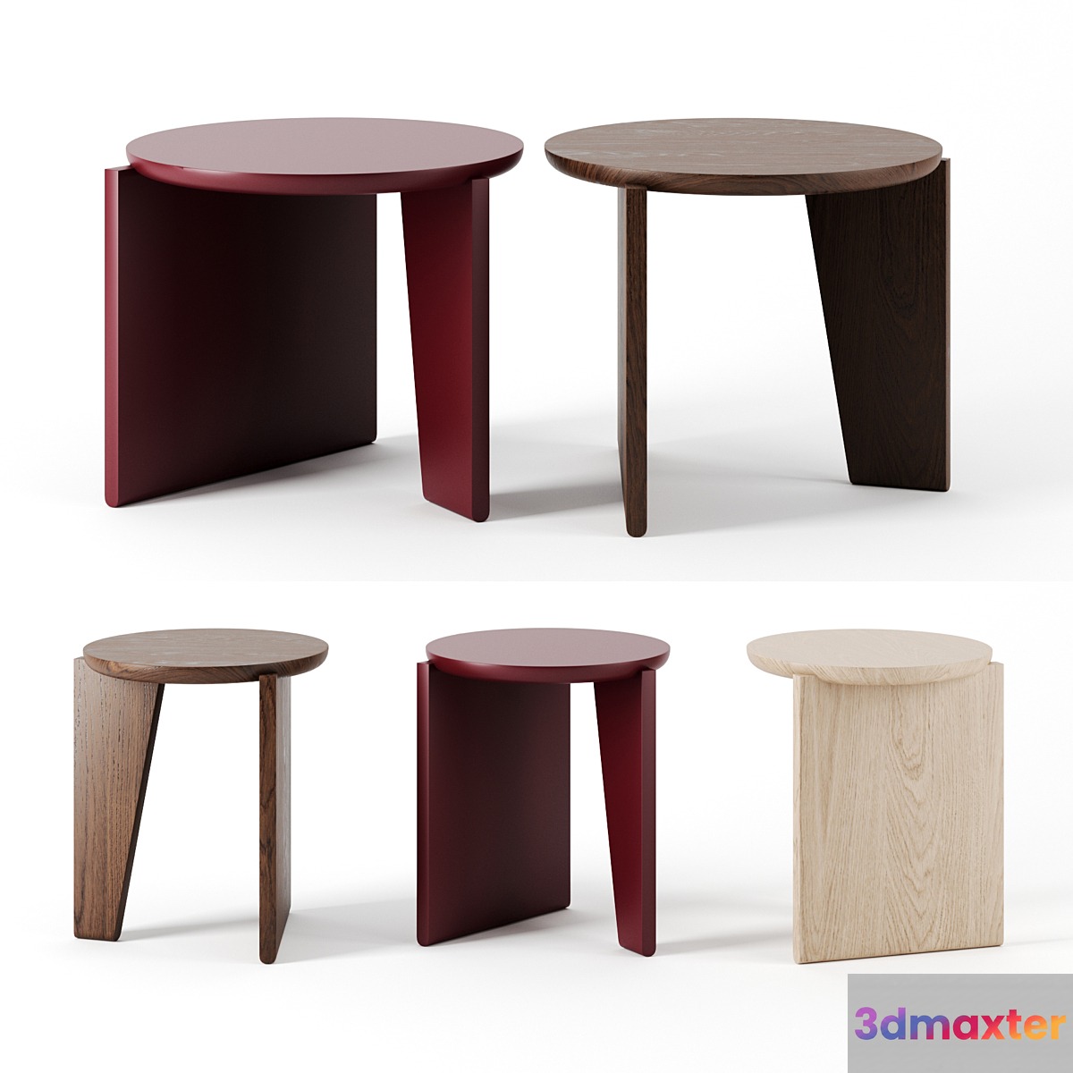 Wu Side Tables by Egg Collective - No.3