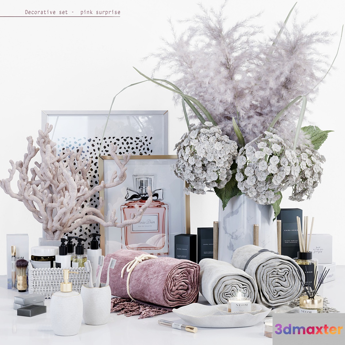 Decorative set - pink surprise - No.2