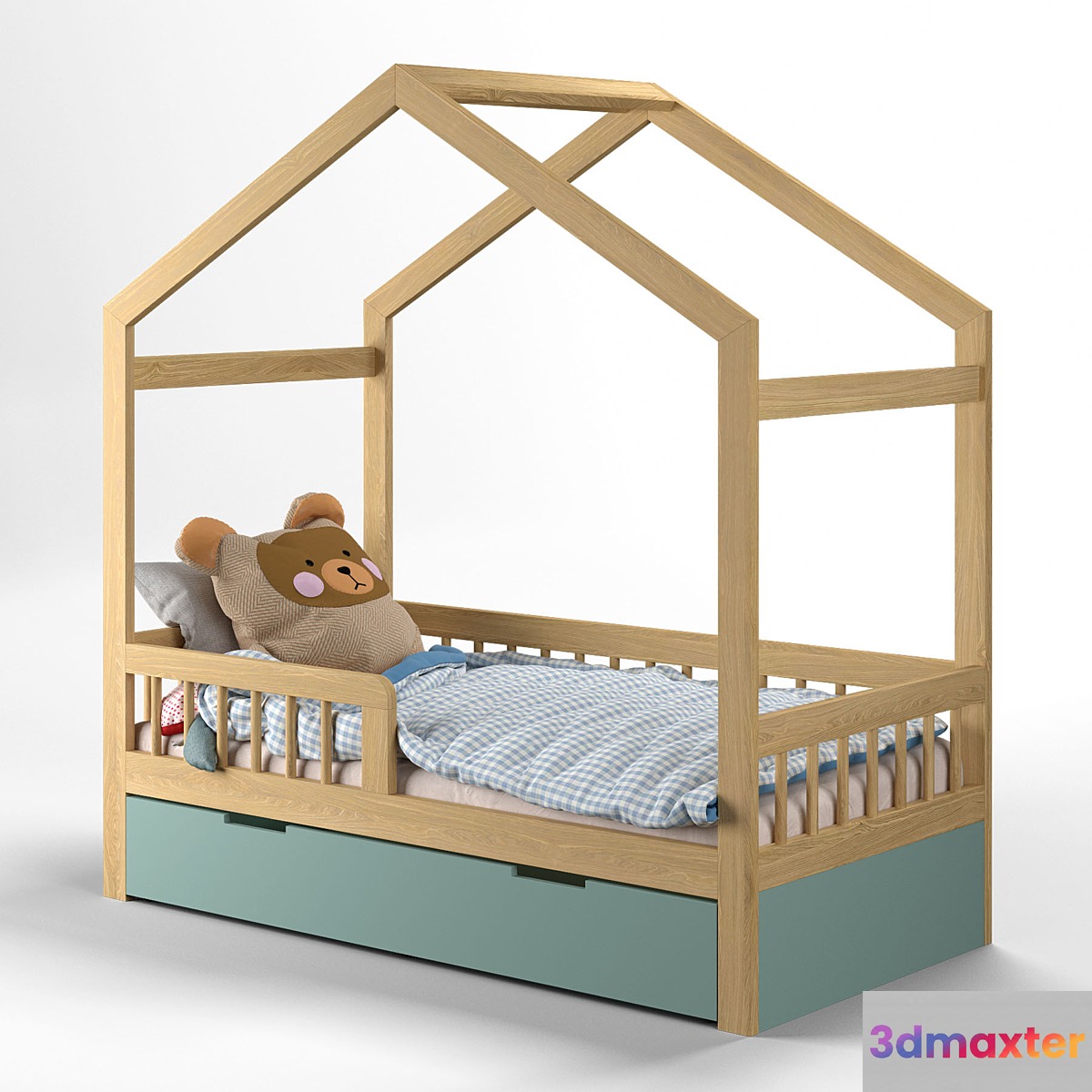Crib-house 2561 3D Max