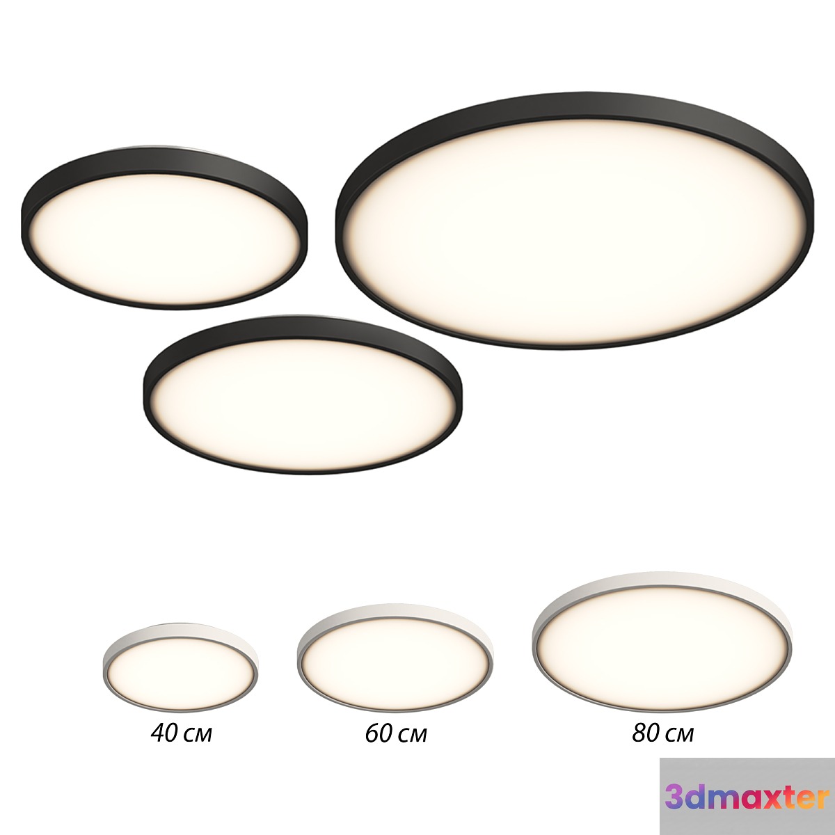 Nowodvorski AGNES ROUND LED 3D Max