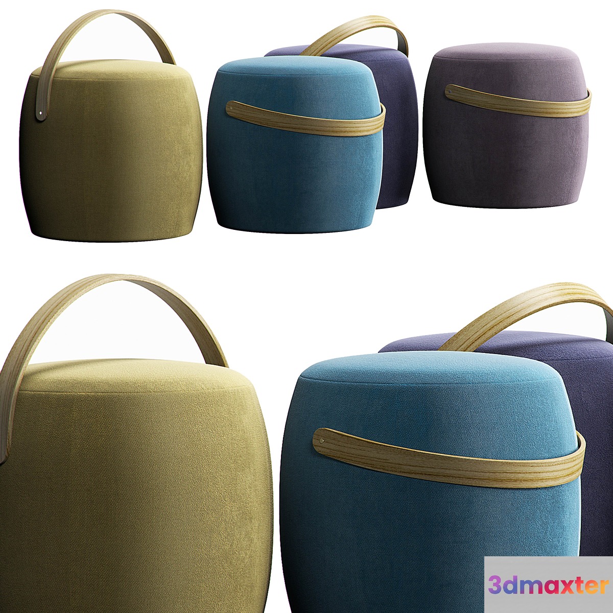 JAMNI Pouffe Bomb - No.3