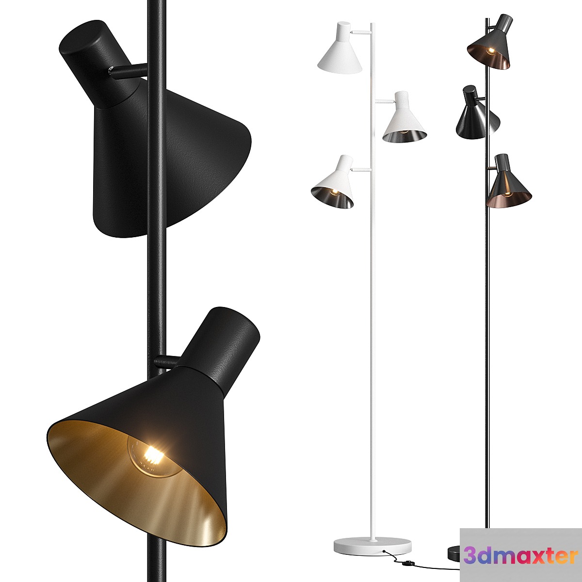 Terzo Light Harvey Floor Lamps