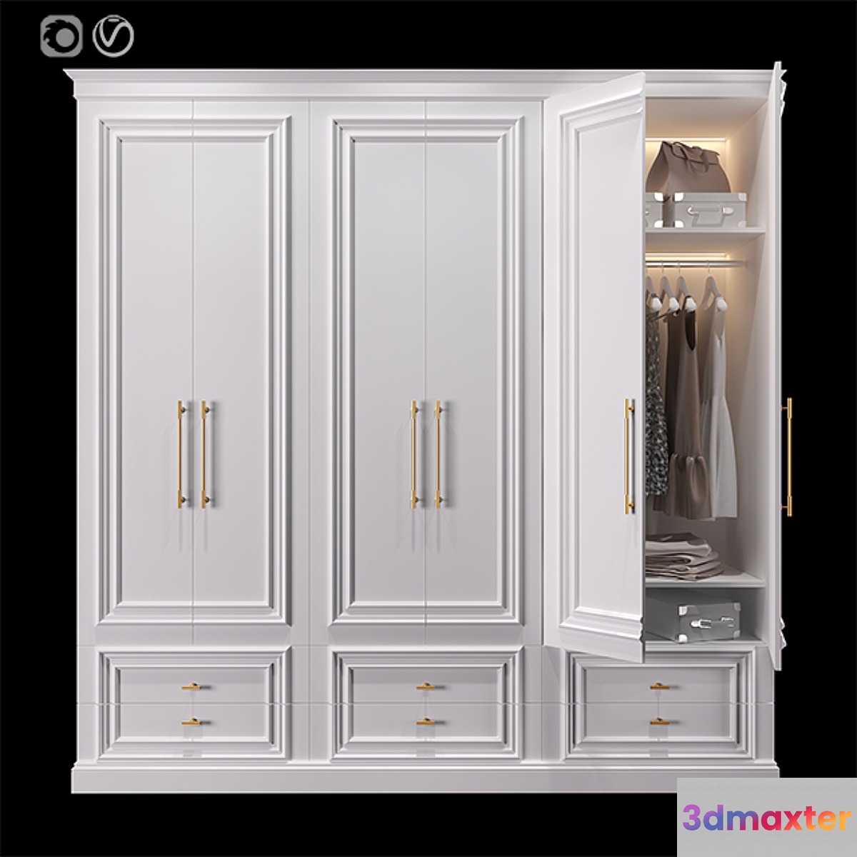 Furniture composition 12 - No.3 3D Max