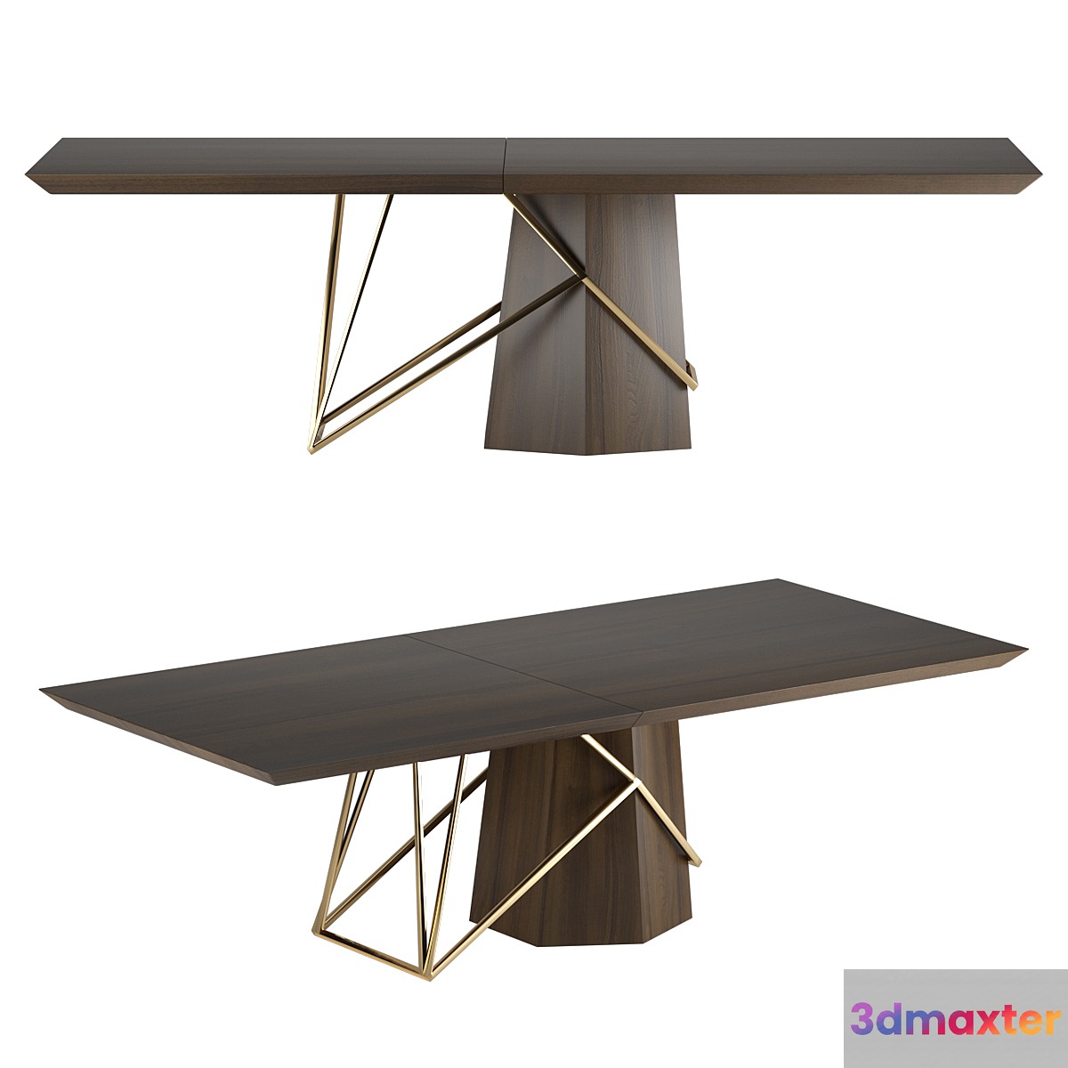 Dining table NOAH OUTLINE 3D Max Dining table NOAH OUTLINE 3D Max