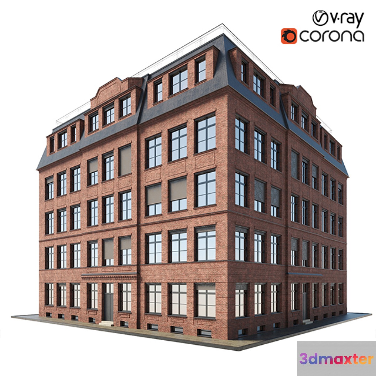 Brick building