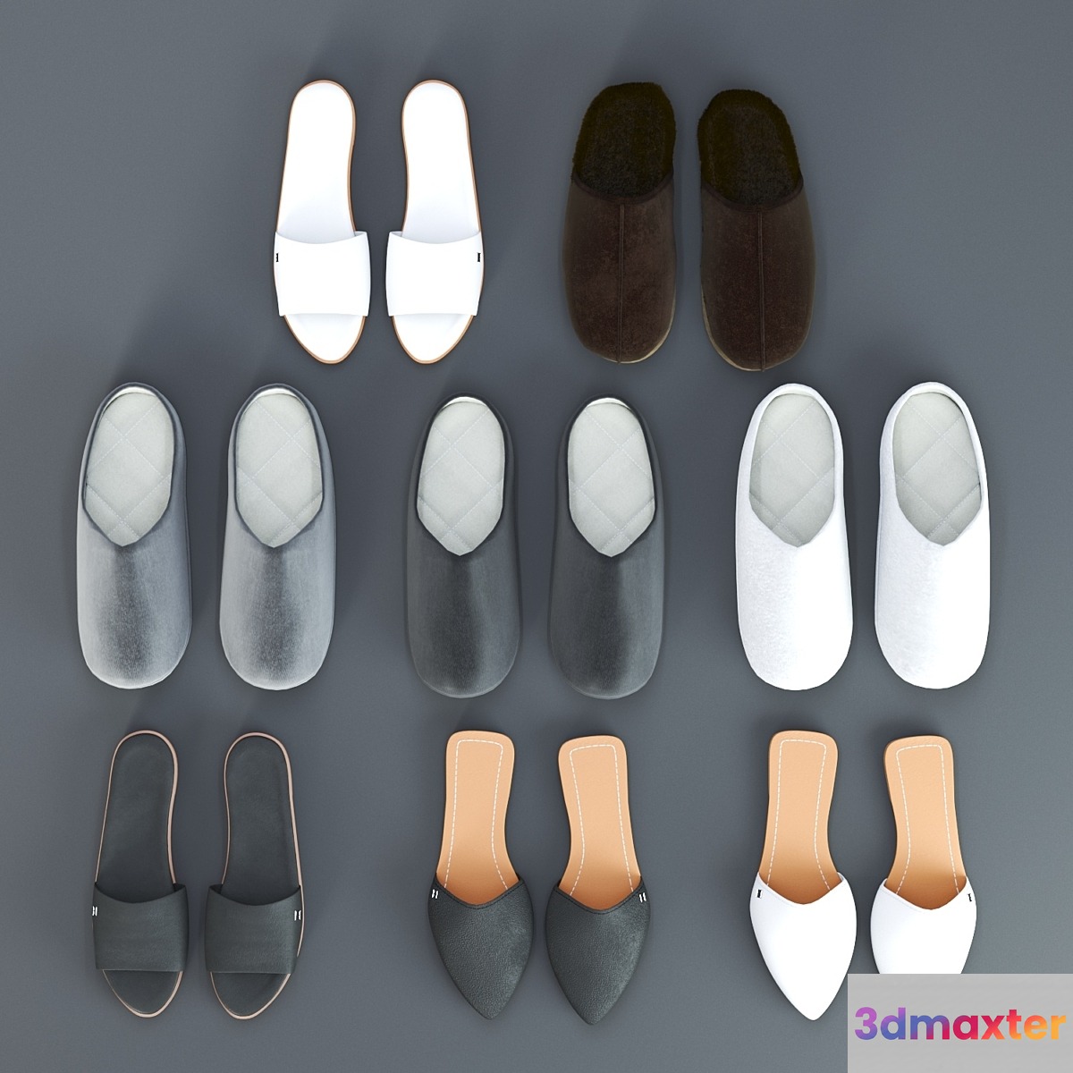 Slippers set