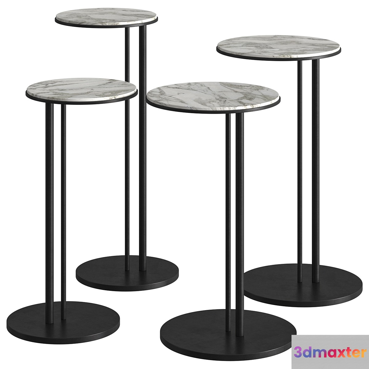 Cattelan Italia Sting Coffee & Side Tables 3D Max