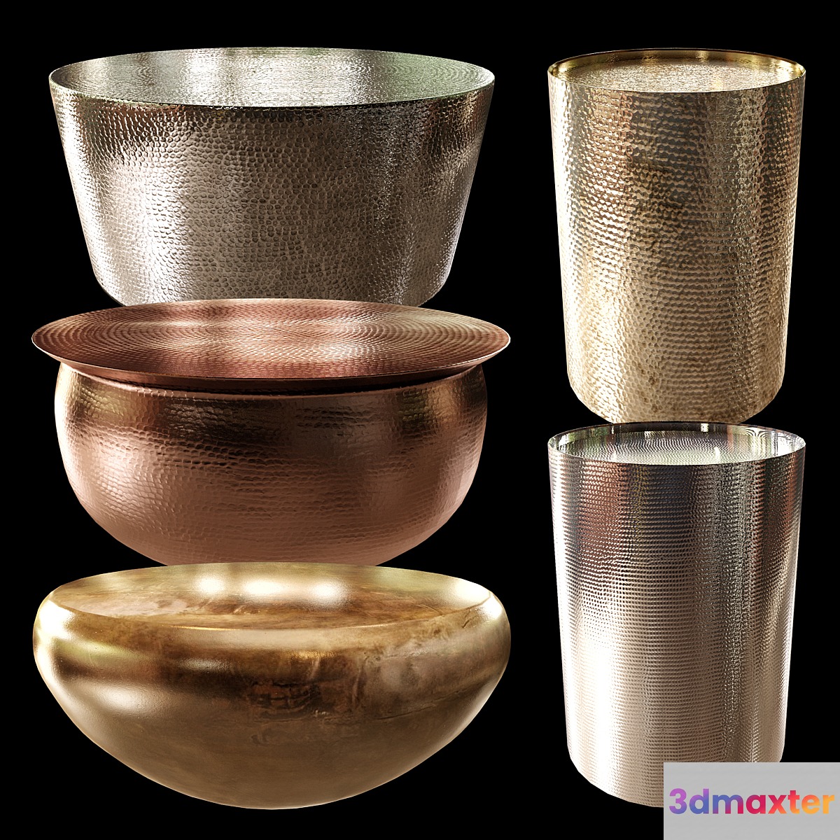 Hammered coffe table - No.2