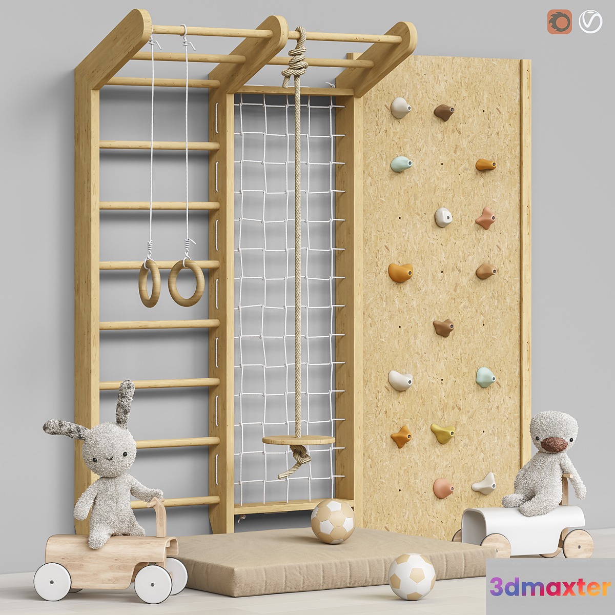 Toys and furniture set 73