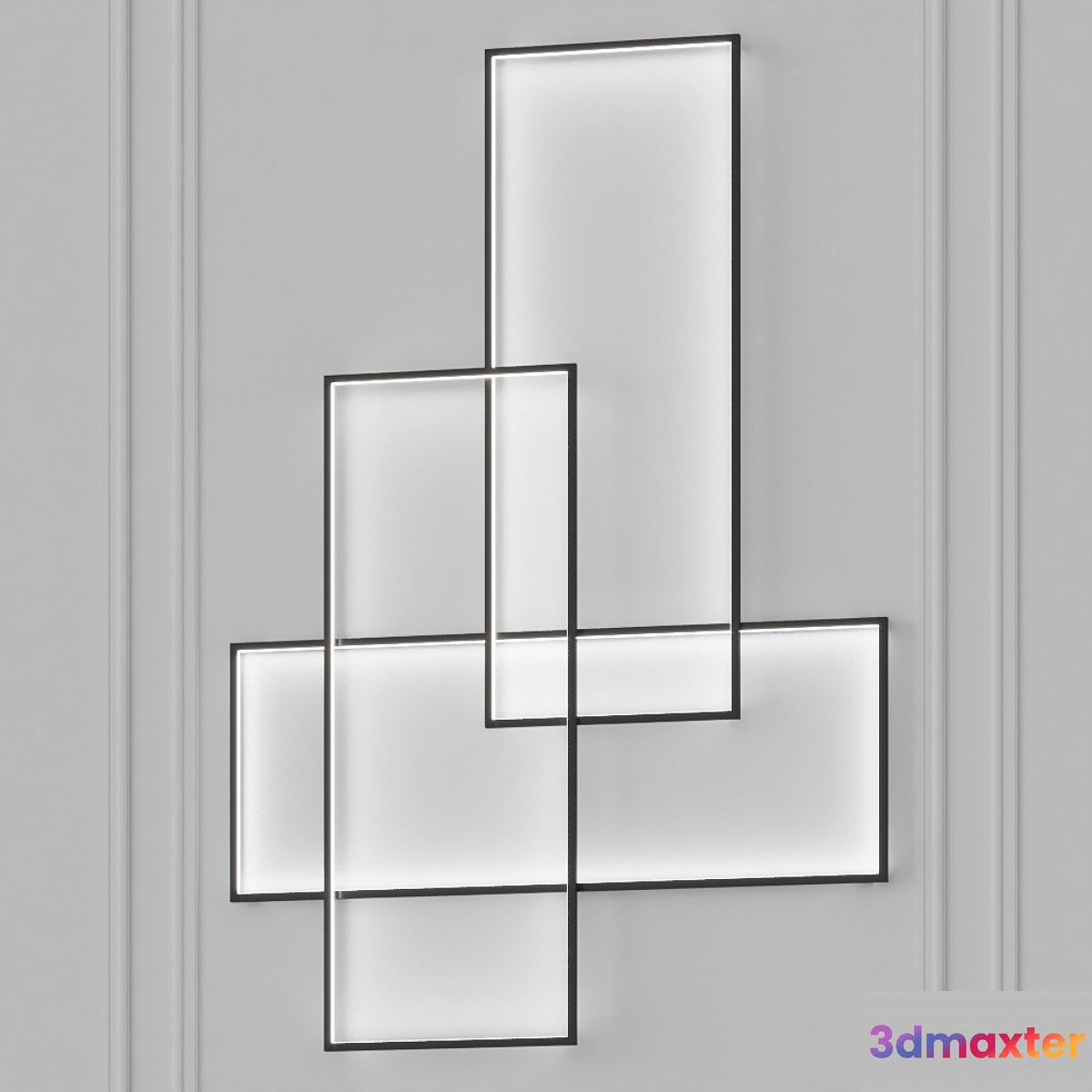 TRIO LT By Cinier - Wall Lamp 3D Max
