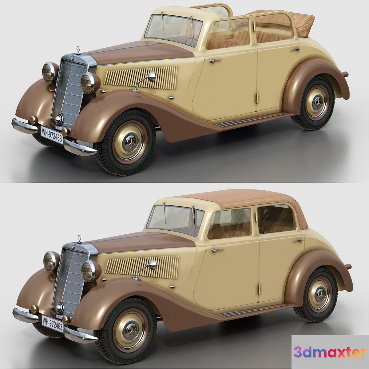 Mercedes-Benz 170V 1936 3D Max