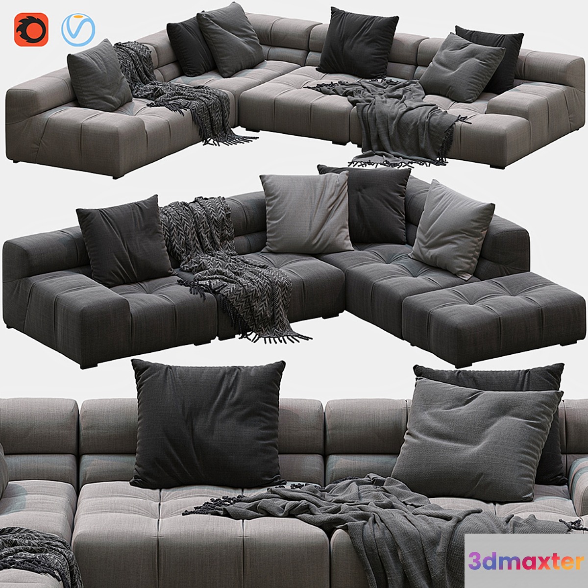 Tufty-time sofa - No.2