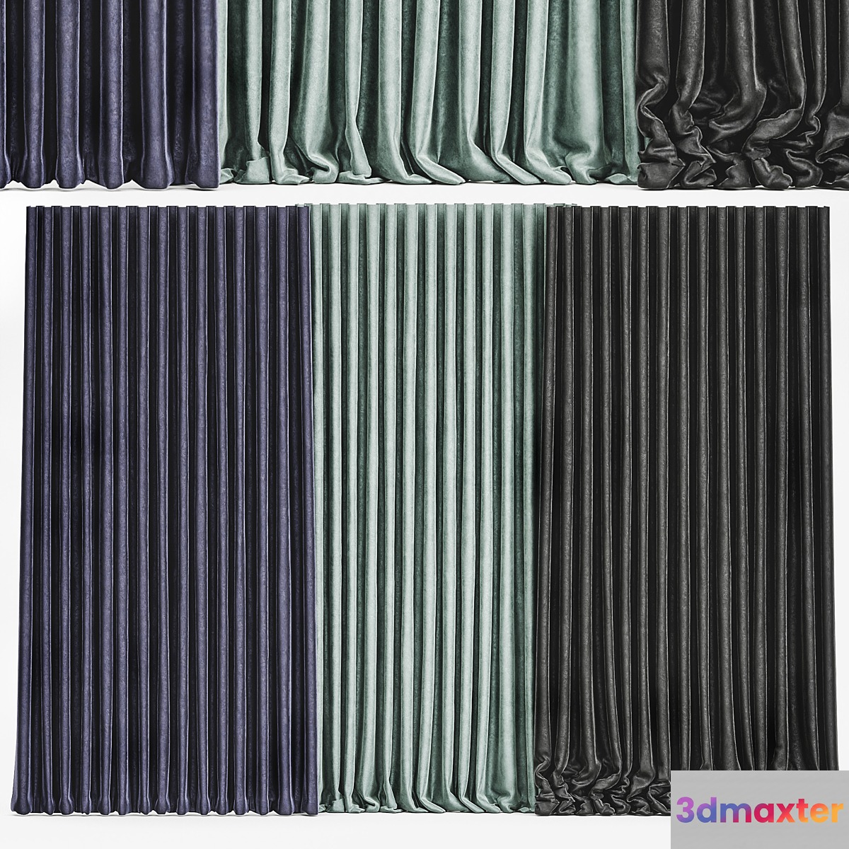 curtains_22 3D Max